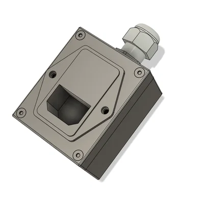 Hộp công tắc nguồn IEC C14 (bắt vít ngang) gắn thanh ray DIN