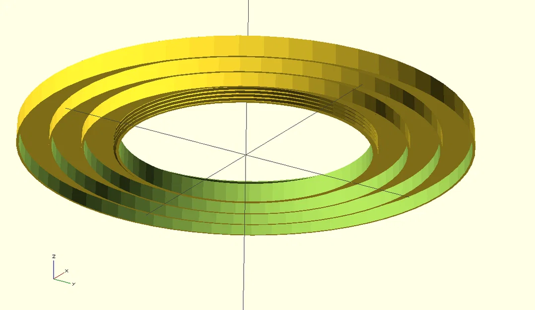 Bộ chuyển đổi vòng kính lọc và đế gắn vòng LED (Parametric) - Image 3