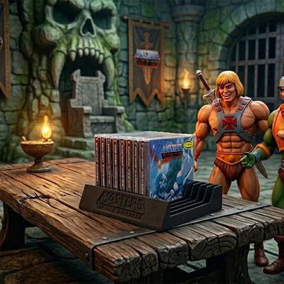 Kệ trưng bày đĩa CD/Audio Masters of the Universe (MotU)