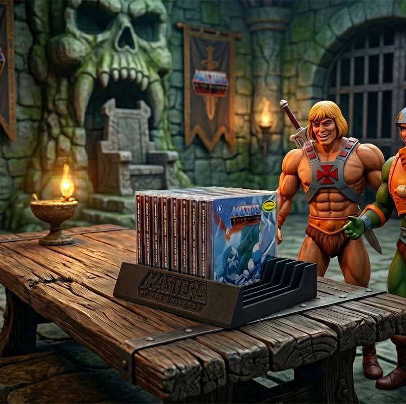 Kệ trưng bày đĩa CD/Audio Masters of the Universe (MotU)
