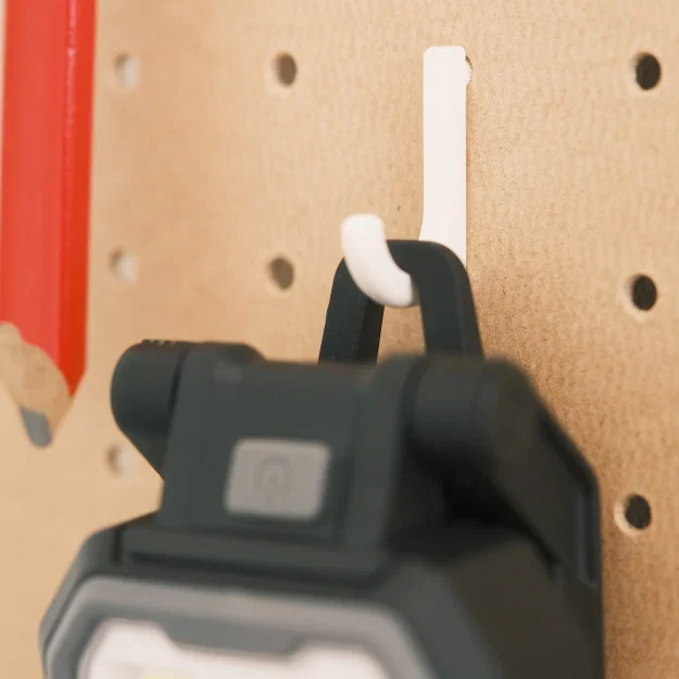 Bộ móc treo PegBoard - Lỗ 4mm, khoảng cách 25mm, in không cần support - Image 2