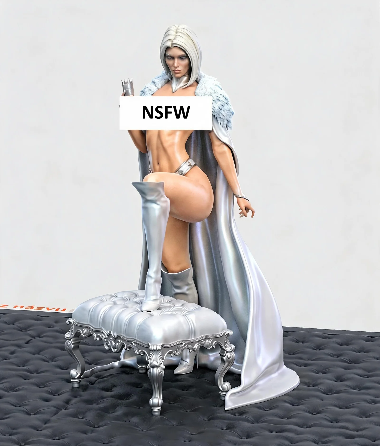 Mô hình 3D Emma Frost Marvel Rivals đẹp mắt cho người sưu t… 1