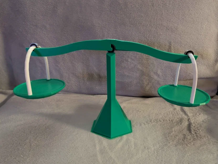 Mô hình Cân Đòn (Balance Scale) dùng bạc đạn 608 - Image 1