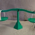 Mô hình Cân Đòn (Balance Scale) dùng bạc đạn 608 - Thumbnail 1