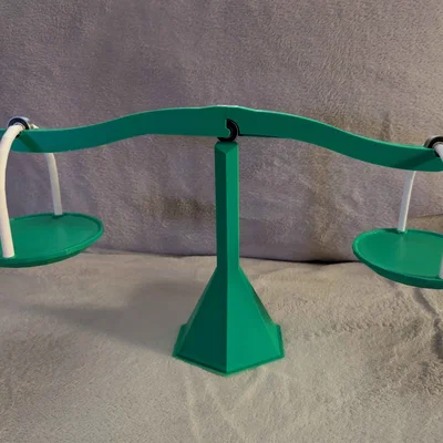 Mô hình Cân Đòn (Balance Scale) dùng bạc đạn 608