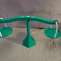 Mô hình Cân Đòn (Balance Scale) dùng bạc đạn 608 - Thumbnail 3