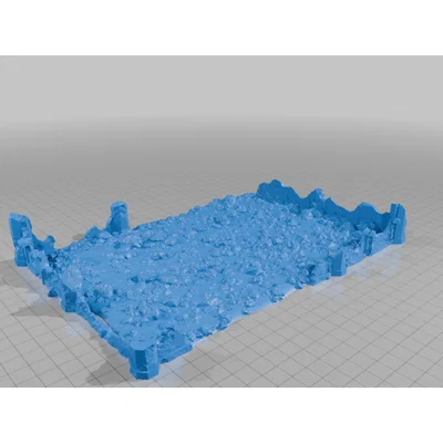 Địa hình Gothic khó - Loại lớn (Gothic Difficult Terrain - Large)