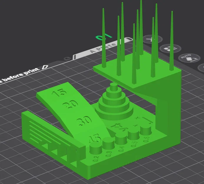 Mẫu in kiểm tra máy in 3D đa năng: Đánh giá độ chính xác và chất lượng - Image 1