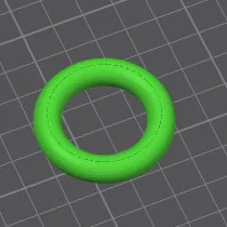 Mô hình 3D Sonic Ring - Chiếc nhẫn vàng huyền thoại trong game