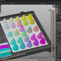 Mô hình nón hiệu chuẩn màu ColorMix cho Prusa MK4S với MMU3 - Thumbnail 5