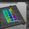 Mô hình nón hiệu chuẩn màu ColorMix cho Prusa MK4S với MMU3 - Thumbnail 6
