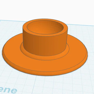 Mô hình đế trụ hỗ trợ lắp ráp Pool 2.0 in 3D