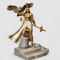 Mô hình 3D Tượng nữ thần Athena Hy Lạp siêu chi tiết - Thumbnail 1