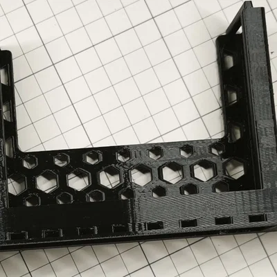 Khung gắn rack 1U 10-inch cho MikroTik hEX S