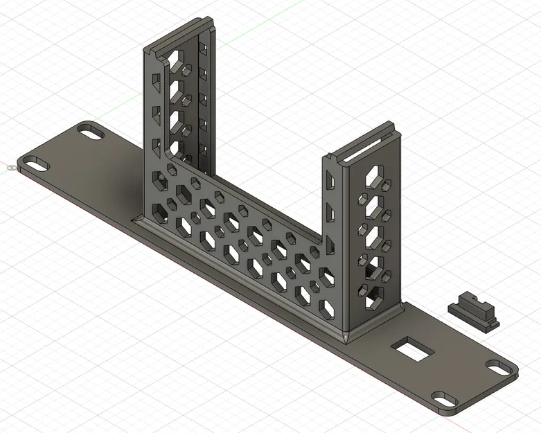 Khung gắn rack 1U 10-inch cho MikroTik hEX S - Image 10