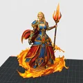 Mô hình 3D Jaina Proudmoore từ World of Warcraft cực chi tiết - Thumbnail 1