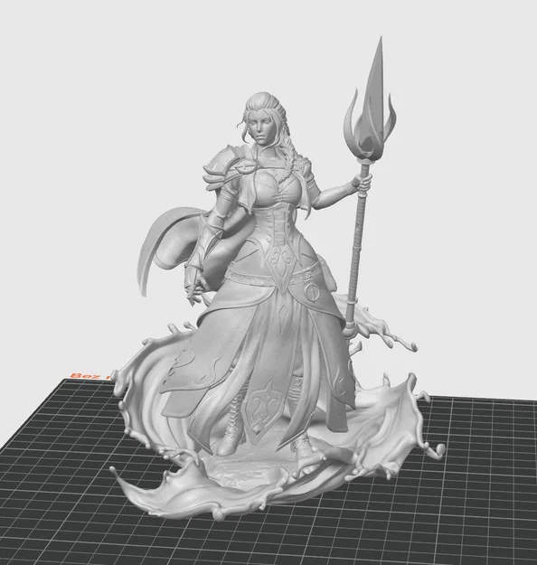 Mô hình 3D Jaina Proudmoore từ World of Warcraft cực chi tiết - Image 2