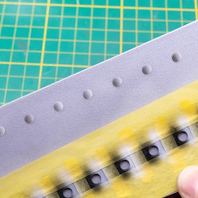 Khuôn mẫu Rivet Stencil in 3D hỗ trợ sơn tạo hiệu ứng đinh tán