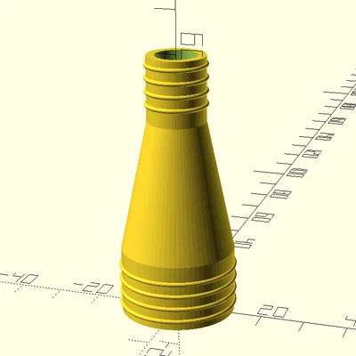 Khớp nối ống mềm Parametric - Tự in 3D theo kích thước tùy chỉnh