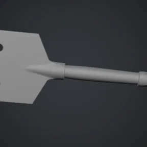 Dĩa làm vườn cầm tay (Garden Fork) thiết kế tiện lợi in 3D