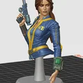 Mô hình 3D Lucy từ Fallout: Tượng bán thân chi tiết cho fan - Thumbnail 1