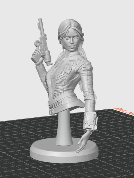 Mô hình 3D Lucy từ Fallout: Tượng bán thân chi tiết cho fan - Image 2