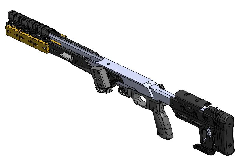 Miếng kê má (Cheekrest) cho Chassis Oryx - Phụ kiện 3D in chính xác - Image 2