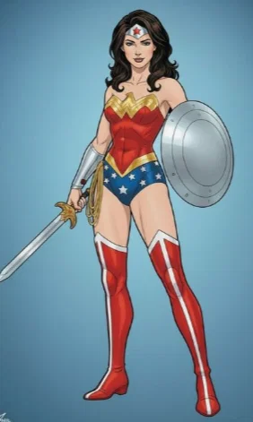 Mô hình 3D Wonder Woman (Nữ Chiến Binh) - File STL chất lượng cao - Image 1