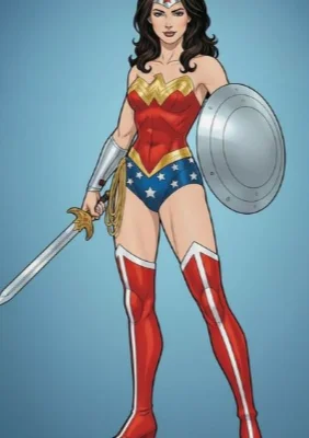 Mô hình 3D Wonder Woman (Nữ Chiến Binh) - File STL chất lượng cao