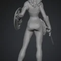 Mô hình 3D Wonder Woman (Nữ Chiến Binh) - File STL chất lượng cao - Thumbnail 3