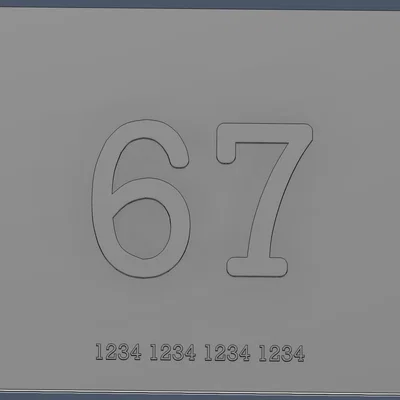 Thẻ 67 (67 card)
