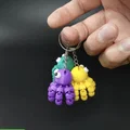 Móc khóa bạch tuộc linh hoạt (Flexy Funny Octopus) dễ thương - Thumbnail 3