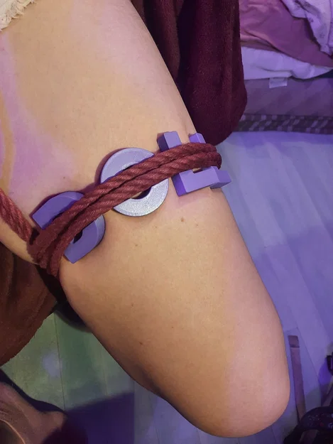 Bộ chữ cái 3D sáng tạo dùng cho nghệ thuật Shibari - Image 2