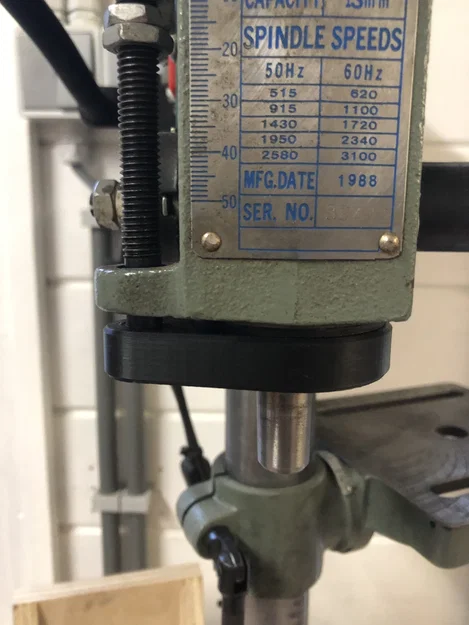 Bát chặn độ sâu (Depth stop bracket) cho máy khoan bàn - Image 2