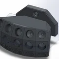 Bộ chia/đầu nối PTFE 3x5 cho MMU dùng trên Original Enclosure (Remix - Bản có nắp bản lề) - Thumbnail 2