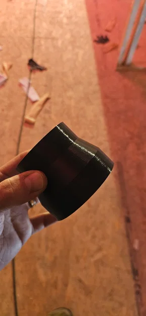 Đầu chuyển đổi ống thông gió 75mm sang 90mm (Thiết kế 3D in PETG) - Image 2