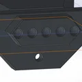 Bộ chia/kết nối PTFE 3x5 cho MMU dùng trên Original Enclosure (Bản nắp cố định) - Thumbnail 2
