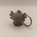 Móc Khóa Axolotl Chibi Đáng Yêu - Thumbnail 1