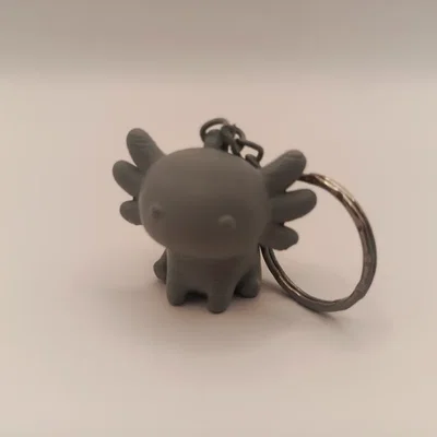 Móc Khóa Axolotl Chibi Đáng Yêu
