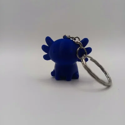 Móc Khóa Axolotl Chibi Đáng Yêu