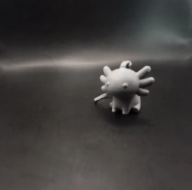 Móc Khóa Axolotl Chibi Đáng Yêu - Image 4