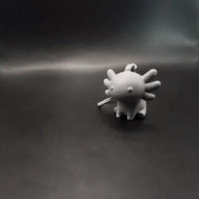 Móc Khóa Axolotl Chibi Đáng Yêu