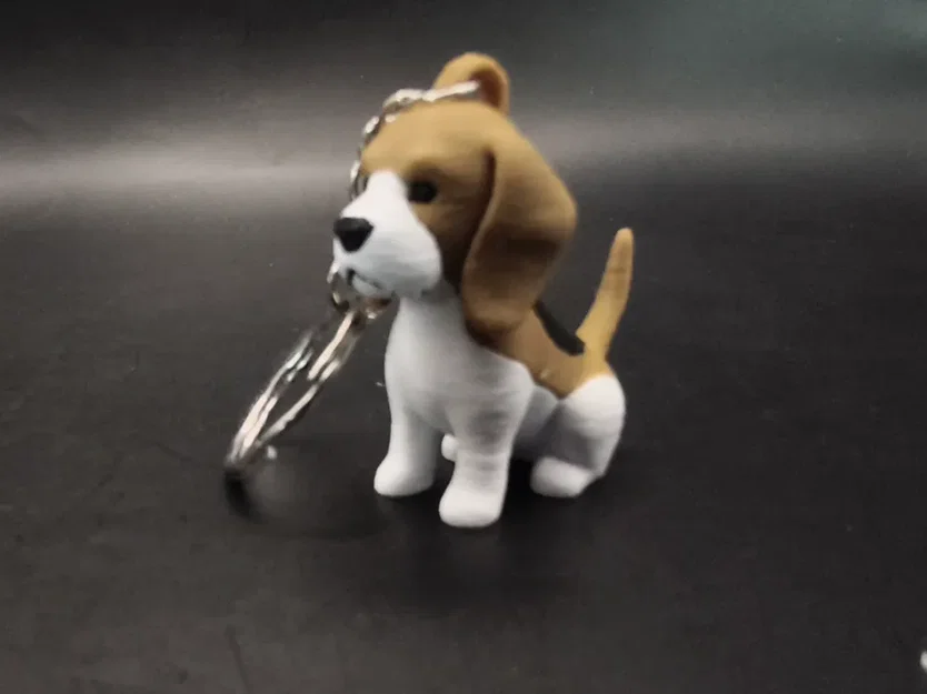 Móc khóa hình chó Beagle - Image 1