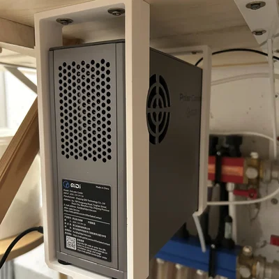 Khung gắn QIDI Polar Cooler - lắp đặt bên dưới gầm bàn