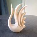 Tượng Thiên Nga Nghệ Thuật (Elegant Swan Sculpture) - Thumbnail 1