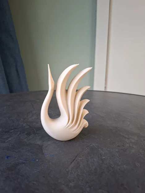 Tượng Thiên Nga Nghệ Thuật (Elegant Swan Sculpture) - Image 3