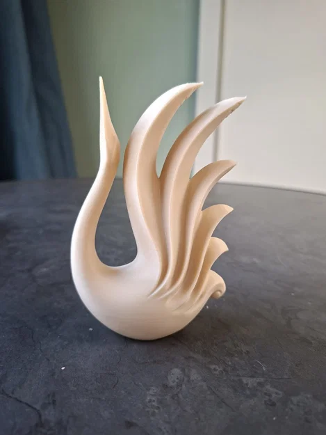Tượng Thiên Nga Nghệ Thuật (Elegant Swan Sculpture) - Image 4