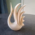 Tượng Thiên Nga Nghệ Thuật (Elegant Swan Sculpture) - Thumbnail 4