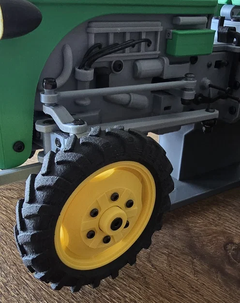 Mô hình lốp xe máy cày TEA20 cải tiến (Tractor Tire Remixed) - Image 2