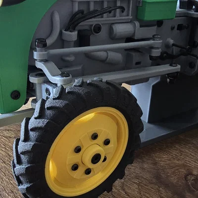 Mô hình lốp xe máy cày TEA20 cải tiến (Tractor Tire Remixed)